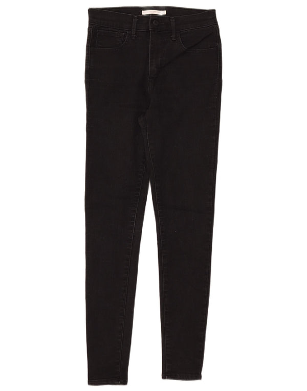 Jeans Levi's da donna 720 super skinny a vita alta W27 L30 cotone nero