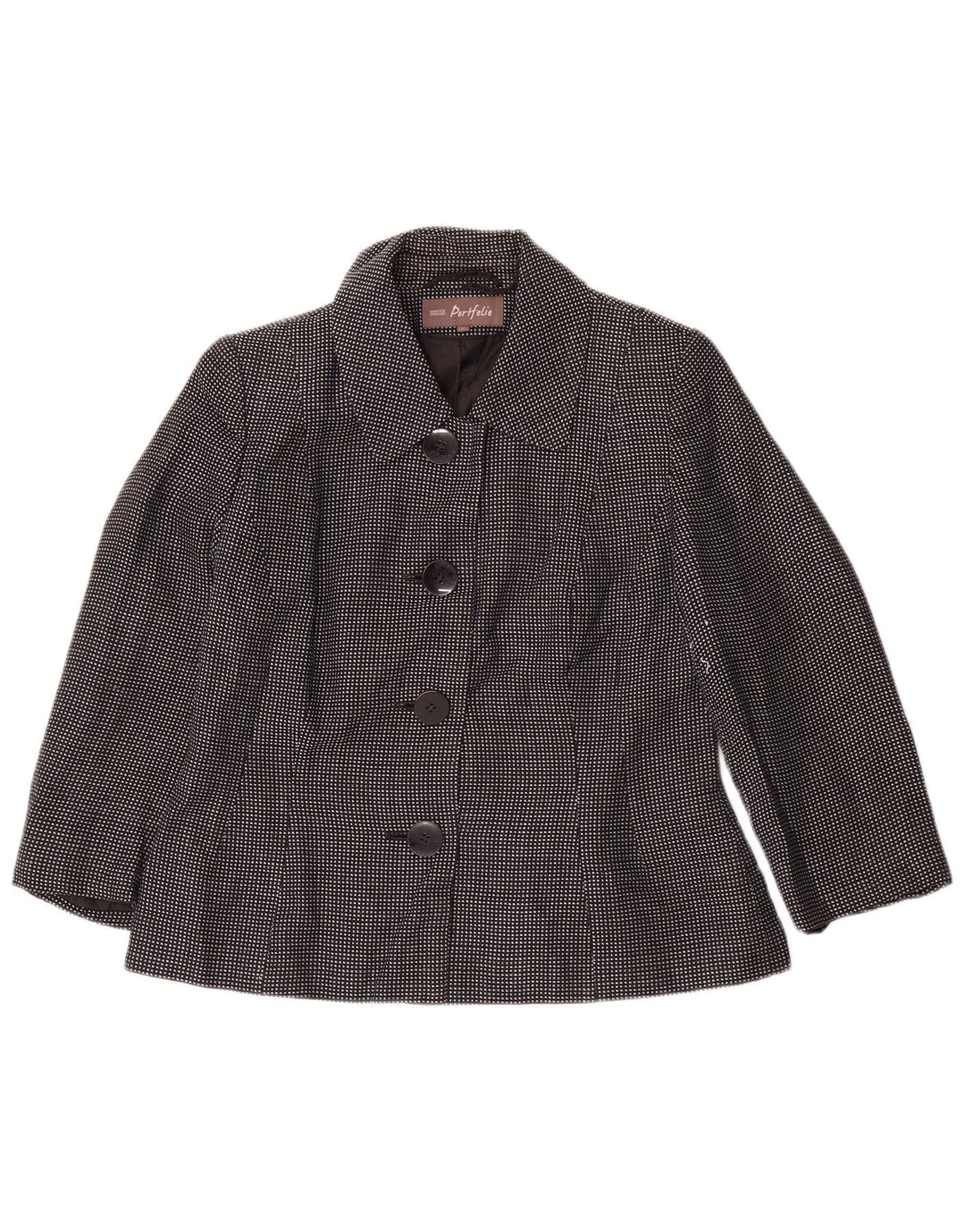 Giacca blazer a 4 bottoni Marks & Spencer da donna UK 14 medio blu navy