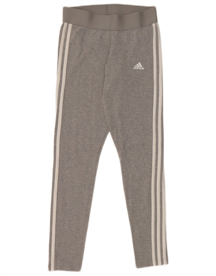 Leggings Adidas da donna UK 8 piccolo cotone grigio
