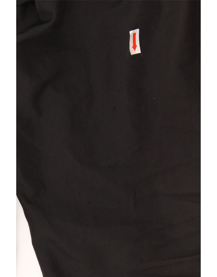 Pantaloni da tuta con grafica ADIDAS da uomo, pantaloni da jogging, grandi, in poliestere nero