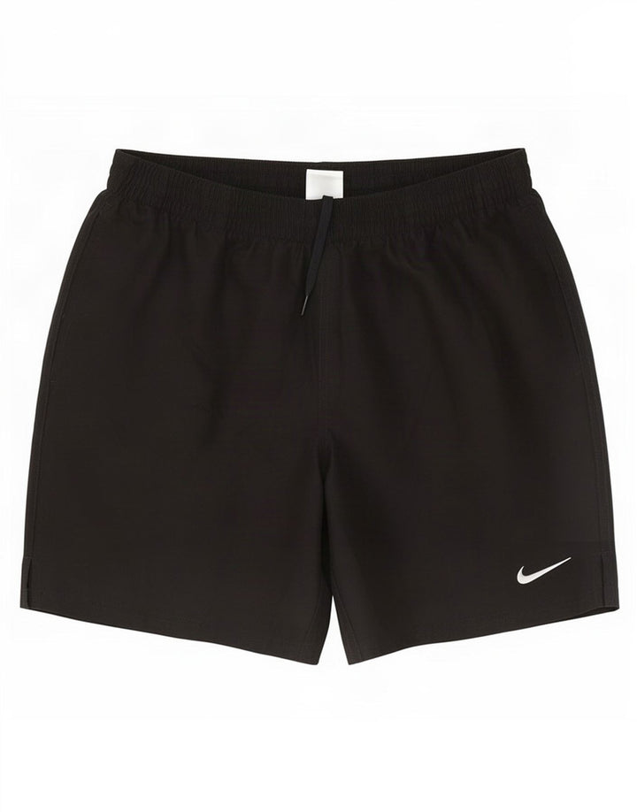 Pantaloncini sportivi Nike da uomo medio nero in poliestere
