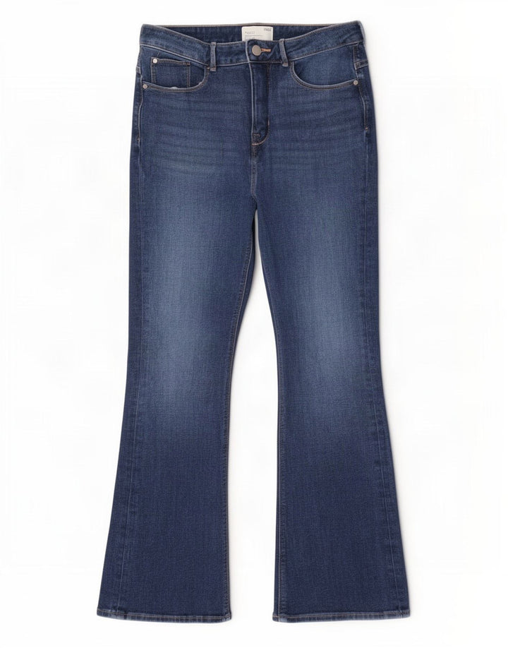 Jeans svasati Magic Slim da donna Marks & Spencer UK 14 Large W30 L30 Blu