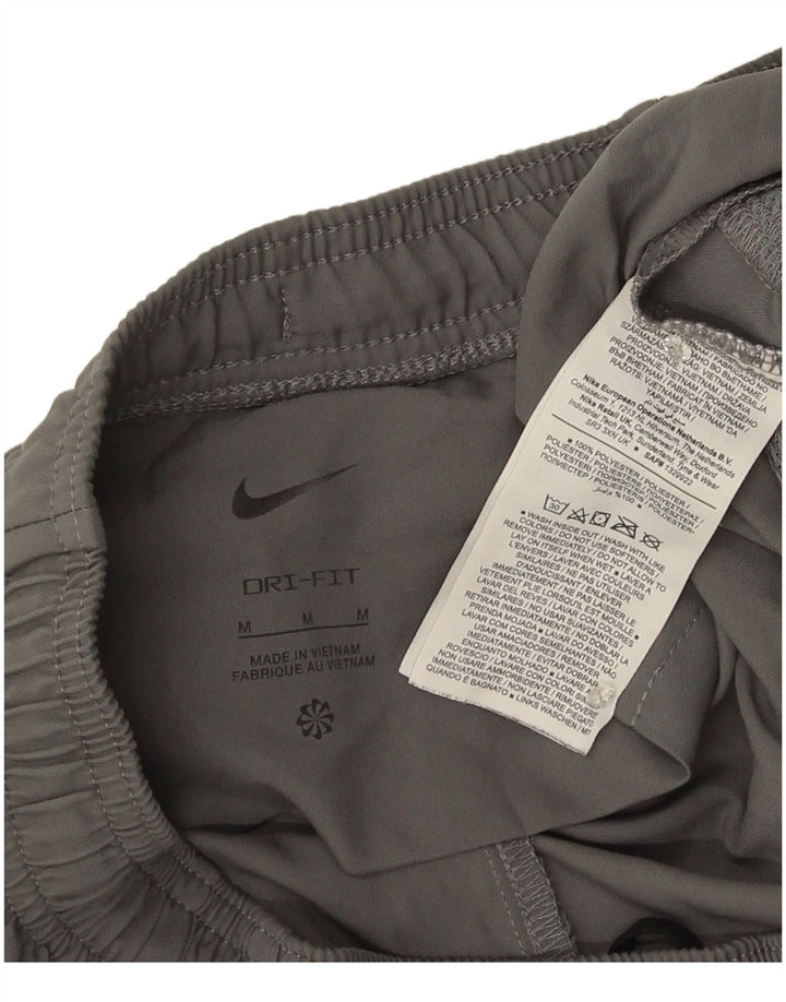 Pantaloni da tuta Nike Dri Fit da uomo, pantaloni da jogging, poliestere grigio medio