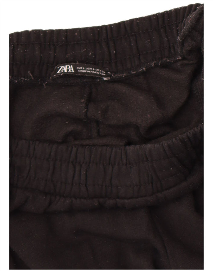 Pantaloni da tuta da uomo Zara Joggers grandi neri