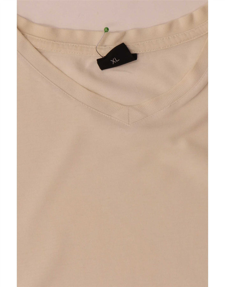 T-shirt da uomo Hugo Boss Top XL in cotone bianco