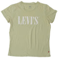 T-shirt grafica da donna LEVI'S Top UK 12 Cotone verde medio