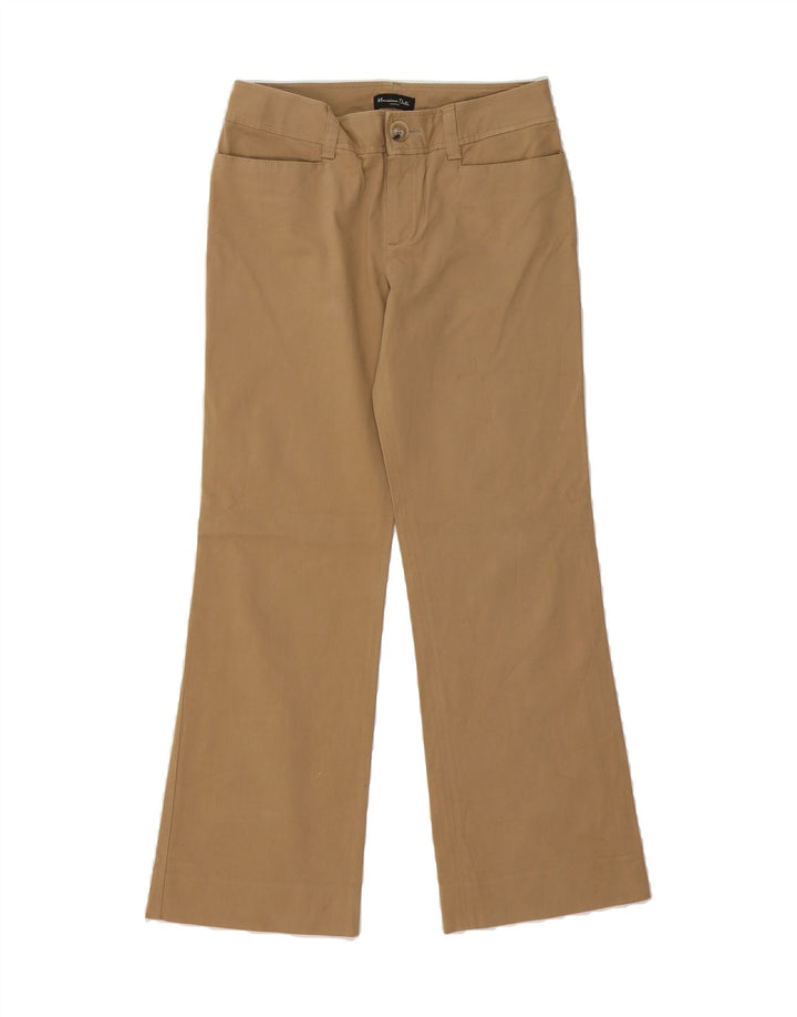 MASSIMO DUTTI Womens Bootcut Casual Trousers EU 38 Small W28 L28 Beige Vintage Massimo Dutti and Second-Hand Massimo Dutti from Messina Hembry 