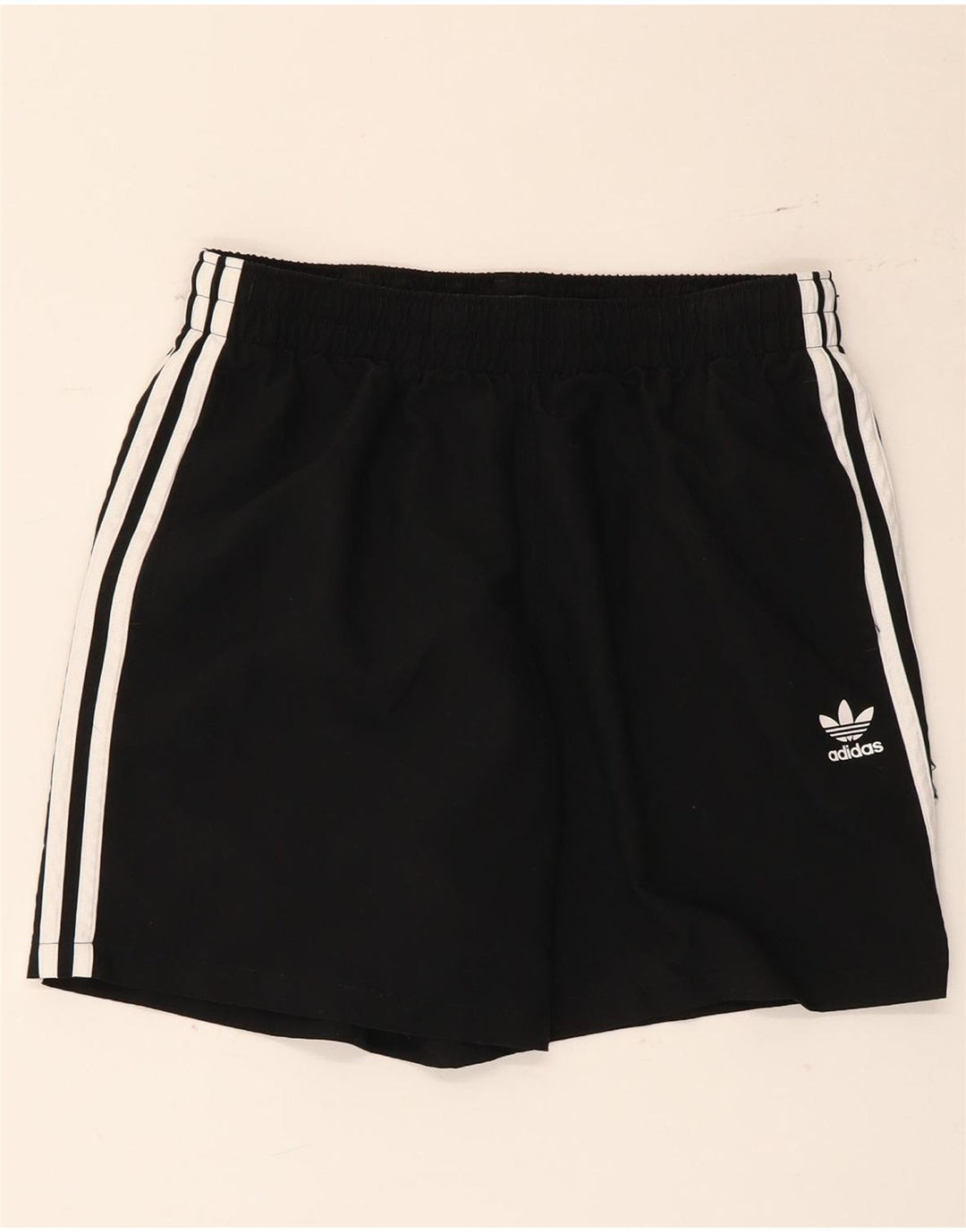 Pantaloncini sportivi da uomo Adidas medi neri in poliestere
