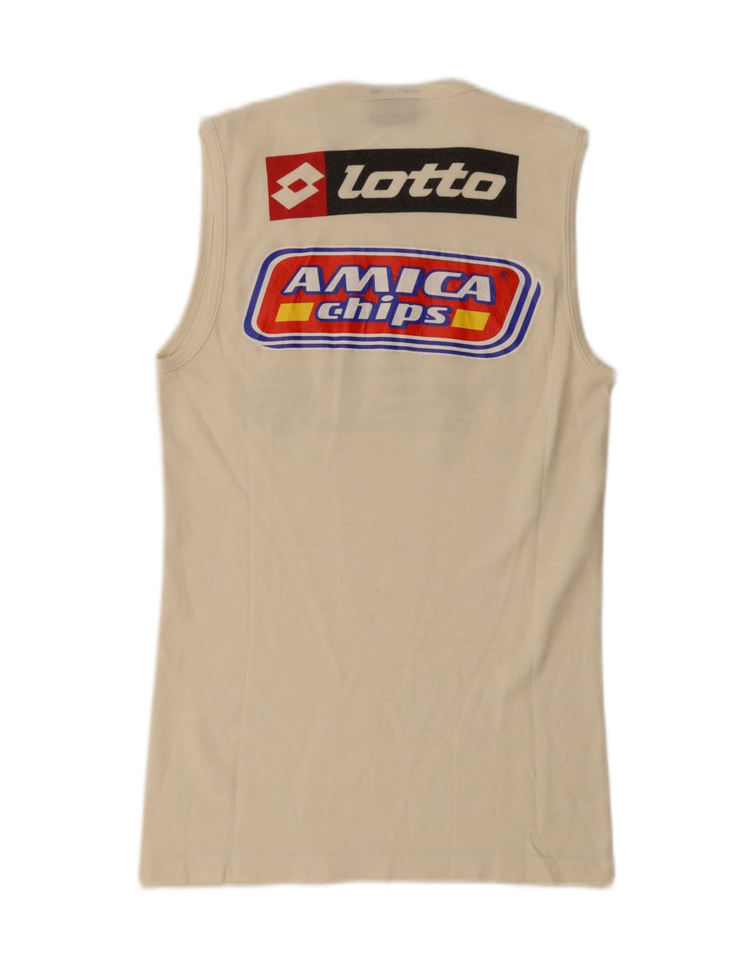 Canotta grafica da uomo Lotto piccola in cotone bianco sporco