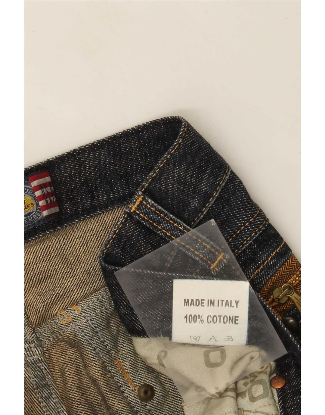 Jeans slim da donna Roy Rogers W32 L29 cotone blu