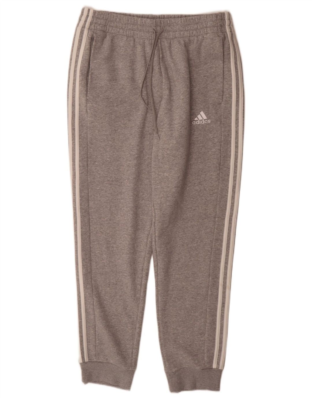 Pantaloni da tuta da uomo Adidas Joggers grandi in cotone grigio