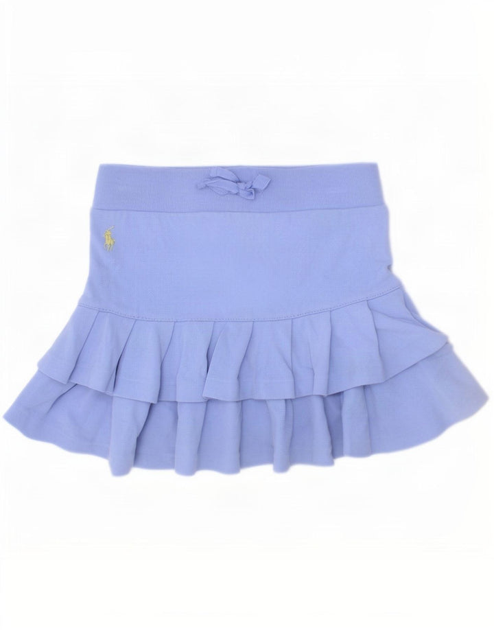 Gonna Ralph Lauren per ragazze 4-5 anni in cotone blu