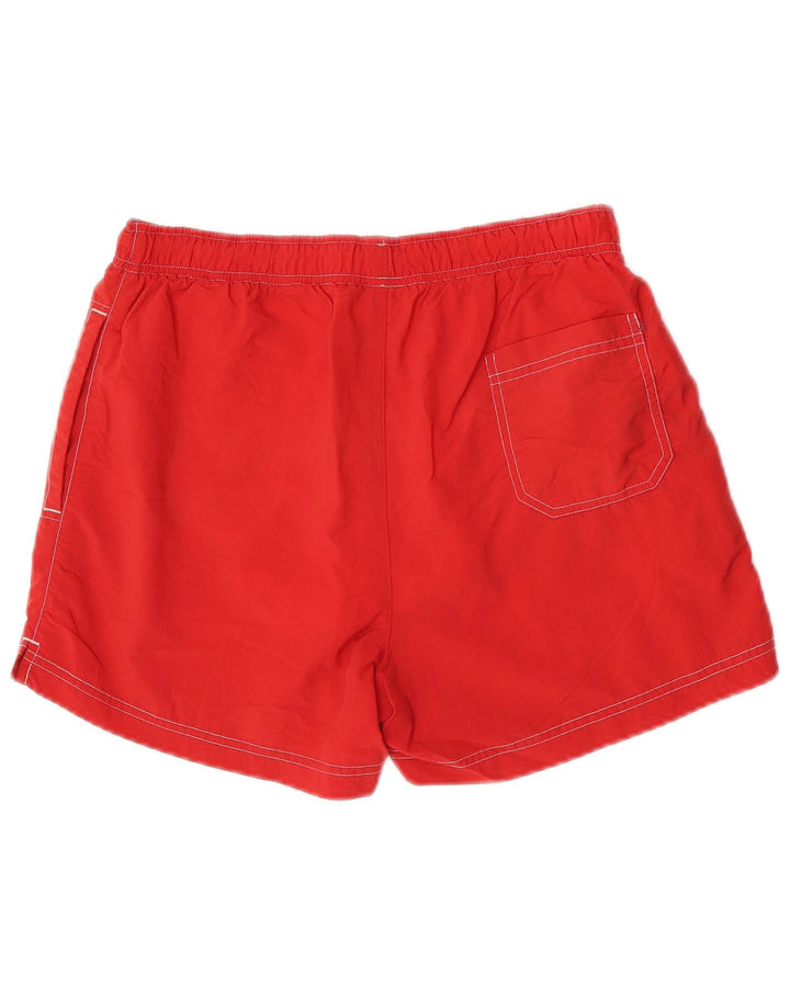 Pantaloncini da bagno da uomo Champion rosso medio in poliammide