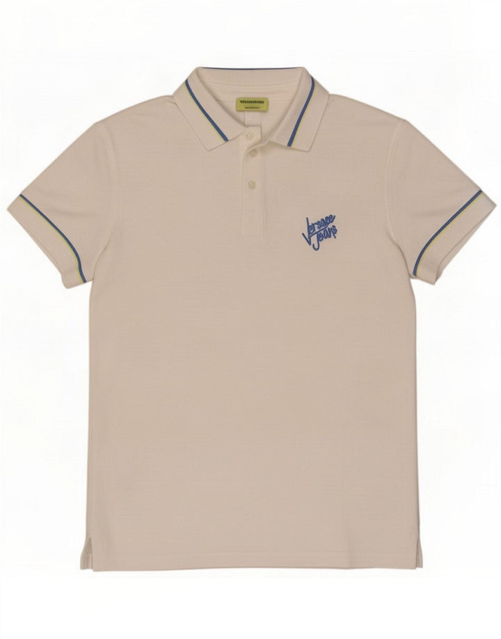 Versace Jeans Polo da uomo piccola bianca