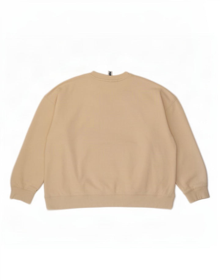 Felpa oversize da donna Marks & Spencer UK 18 XL bianco sporco