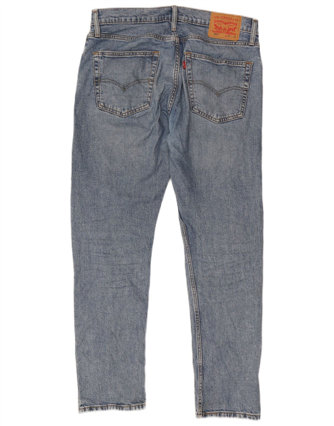 Levi's Uomo 502 Jeans affusolati W33 L32 Cotone blu