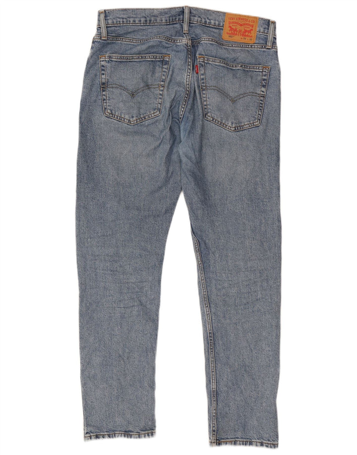 Levi's Uomo 502 Jeans affusolati W33 L32 Cotone blu