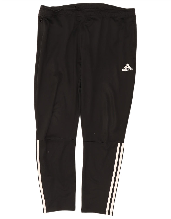 Pantaloni da tuta da uomo Adidas 2XL Sport in poliestere nero