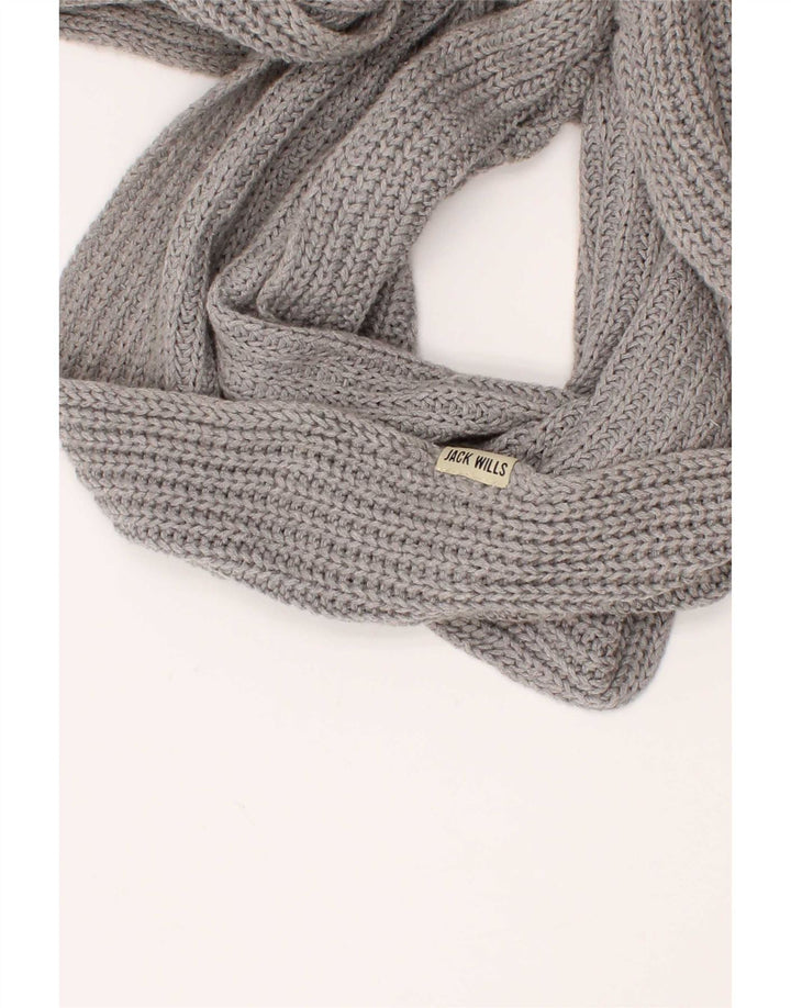 Sciarpa Snood in maglia da donna Jack Wills taglia unica grigia