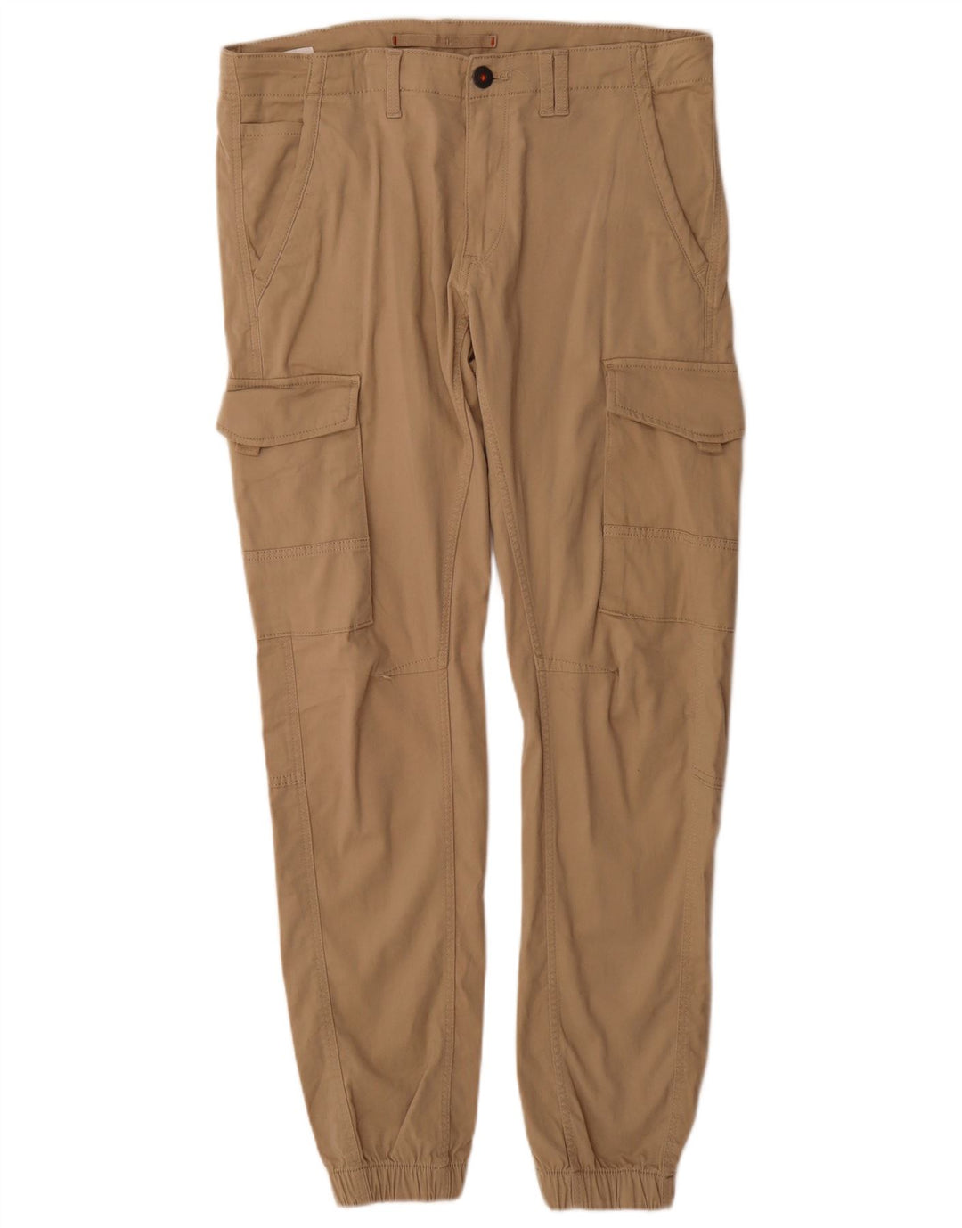 Pantaloni cargo da jogging da uomo Jack & Jones W33 L34 Beige