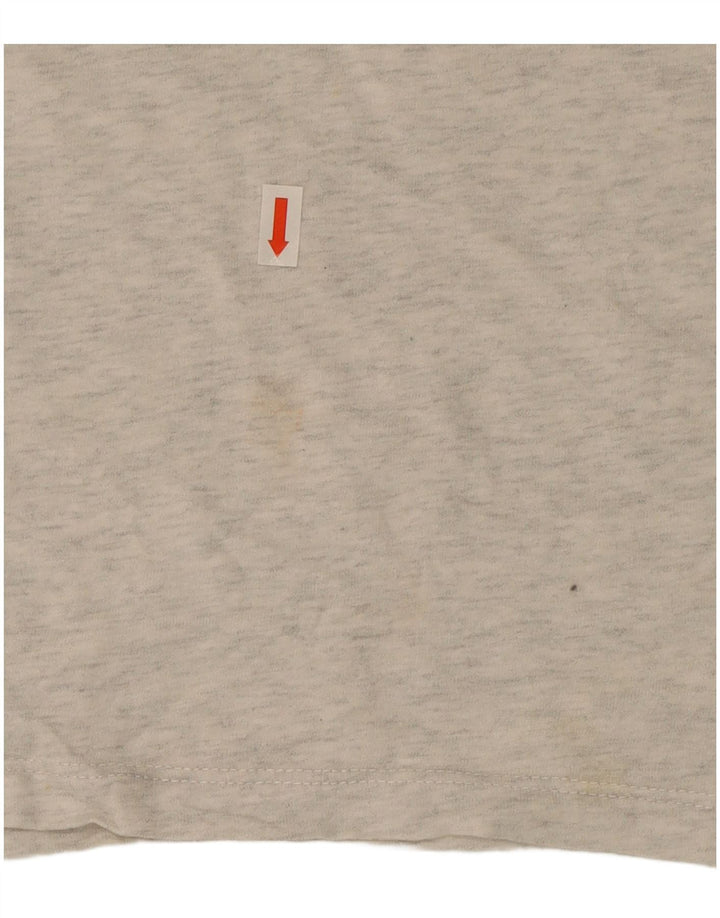 T-shirt da uomo Superdry Top XL in cotone color block grigio