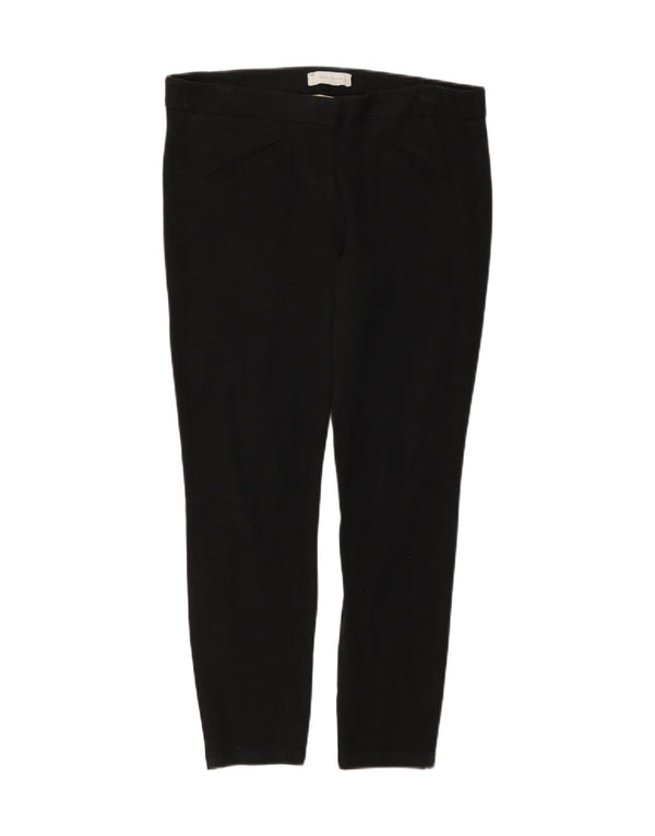 Pantaloni casual super skinny da donna Gap US 10 Large W34 L27 cotone nero