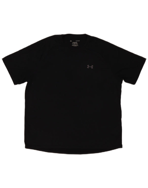 Maglietta da uomo Under Armour Top XL poliestere nero