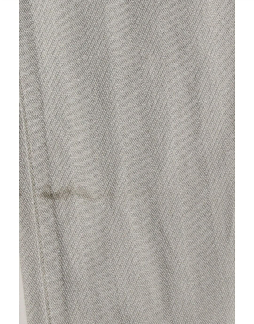 Jeans dritti slim da donna Guru W28 L34 cotone blu a spina di pesce