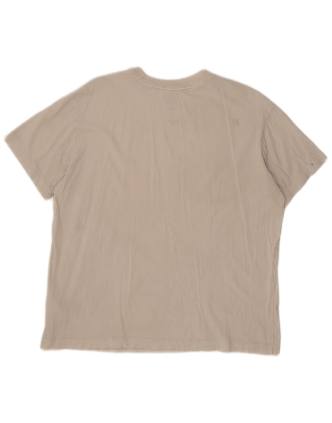 T-shirt da uomo Nike Loose Fit, top in cotone bianco sporco medio
