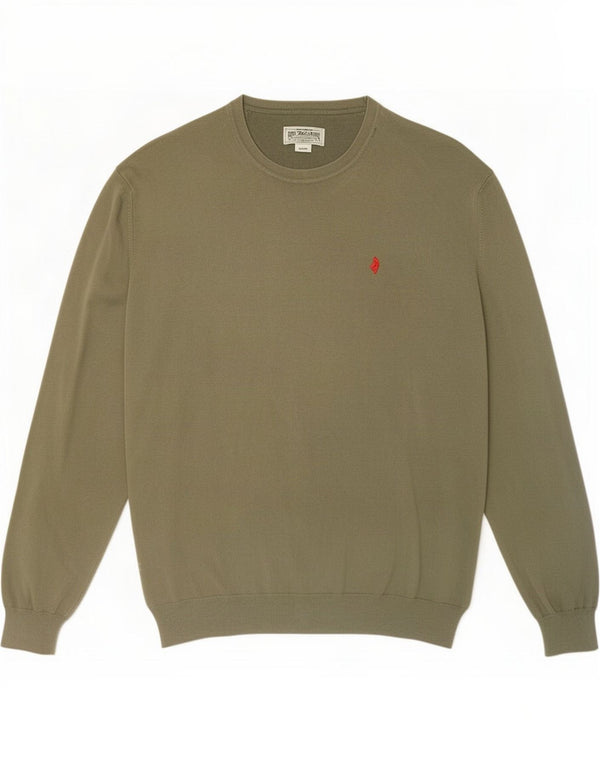 Marlboro Classics Maglione girocollo da uomo 2XL Cachi