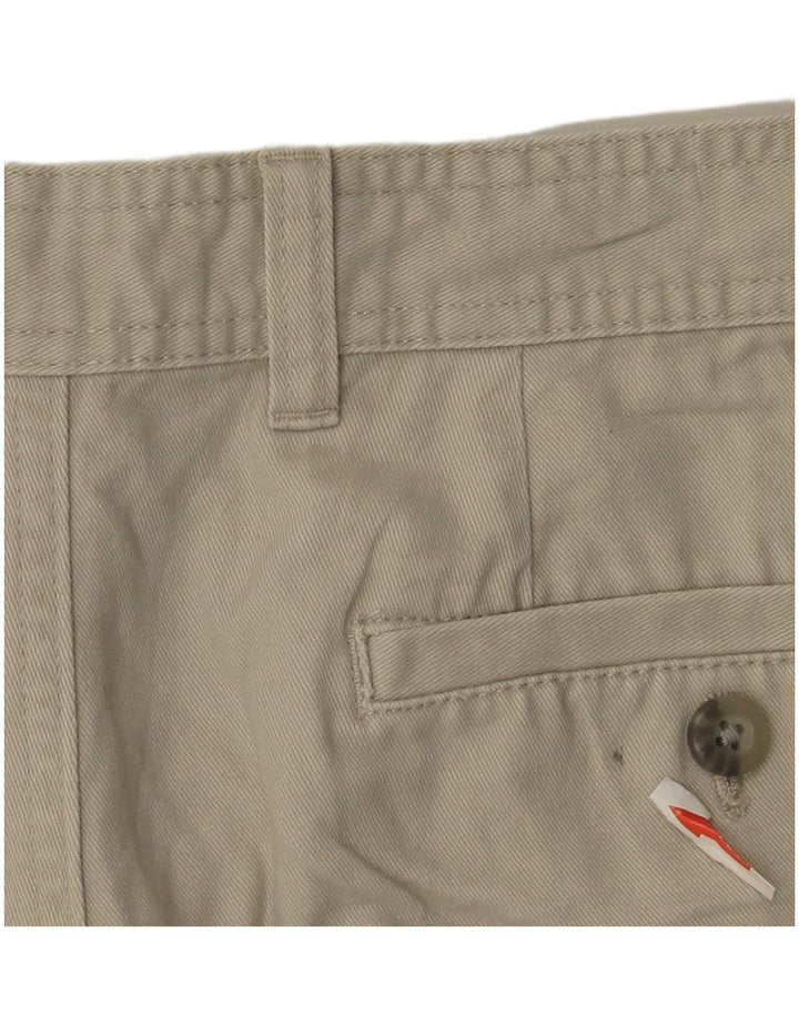 Pantaloncini chino da uomo Eddie Bauer W32 cotone grigio medio