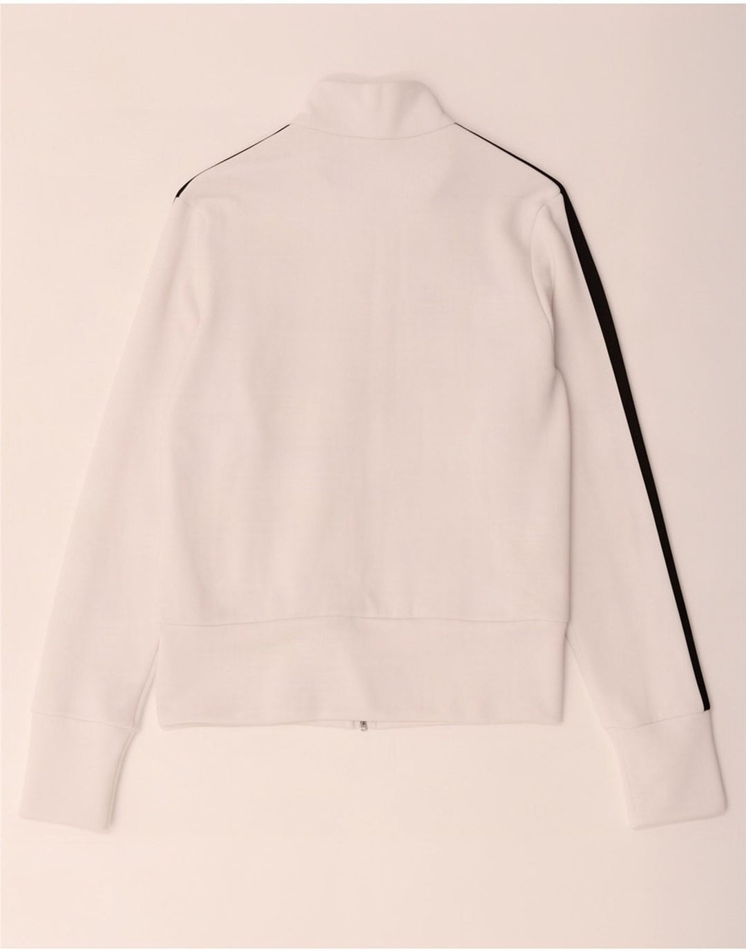 Giacca da ginnastica da donna Adidas UK 8 Small Poliestere bianco