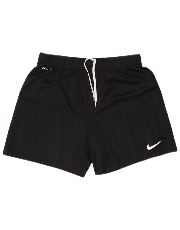 Pantaloncini sportivi Nike Dri Fit da uomo, grandi, in poliestere a righe nere