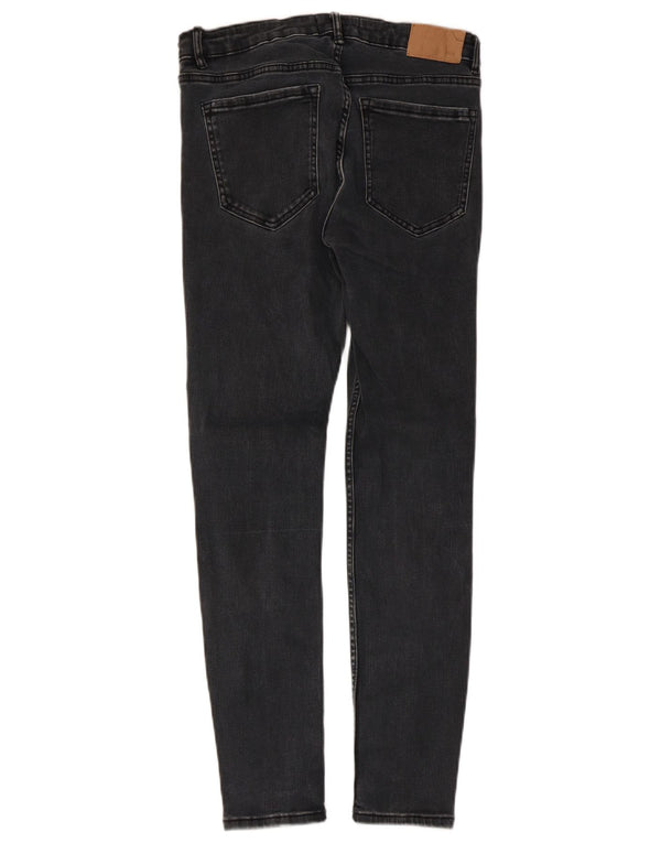 Jeans skinny da donna Zara EU 40 medio W30 L27 cotone grigio