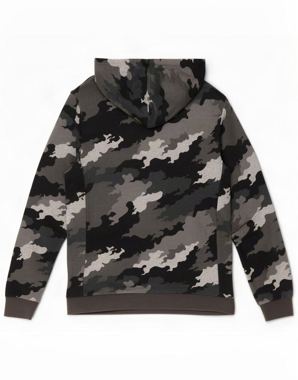 Adidas Felpa con cappuccio grafica da ragazzo 13-14 anni Cotone grigio mimetico