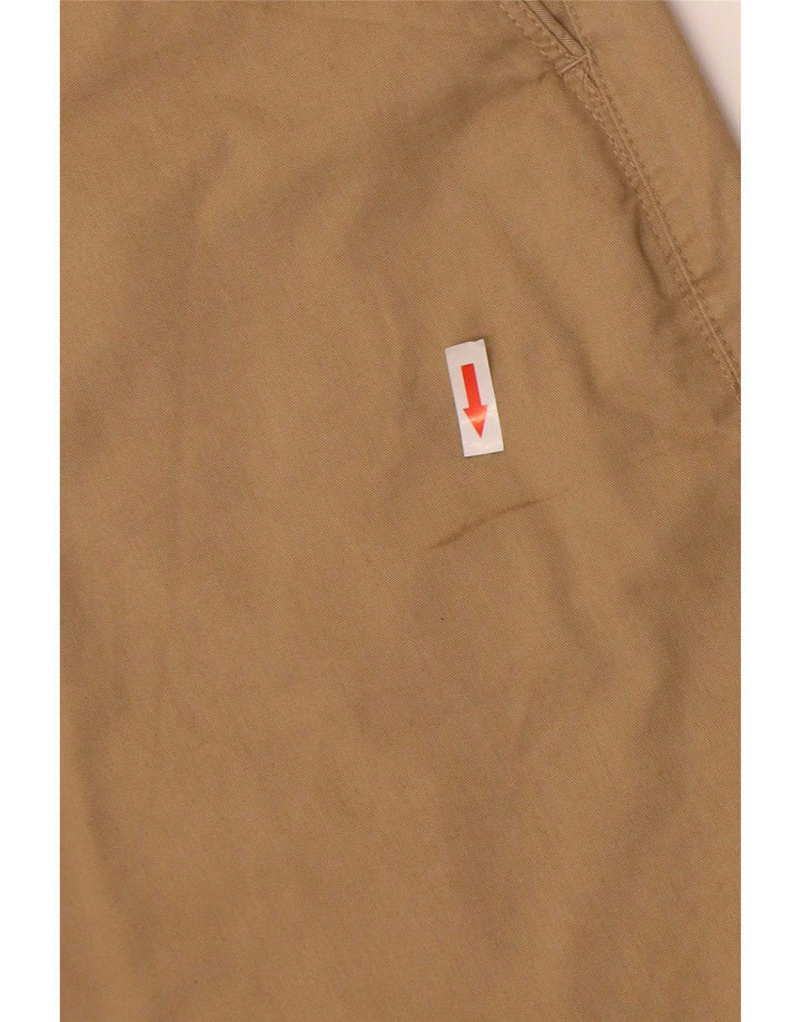 Pantaloncini chino da uomo Marks & Spencer blu Harbour W32 cotone beige medio