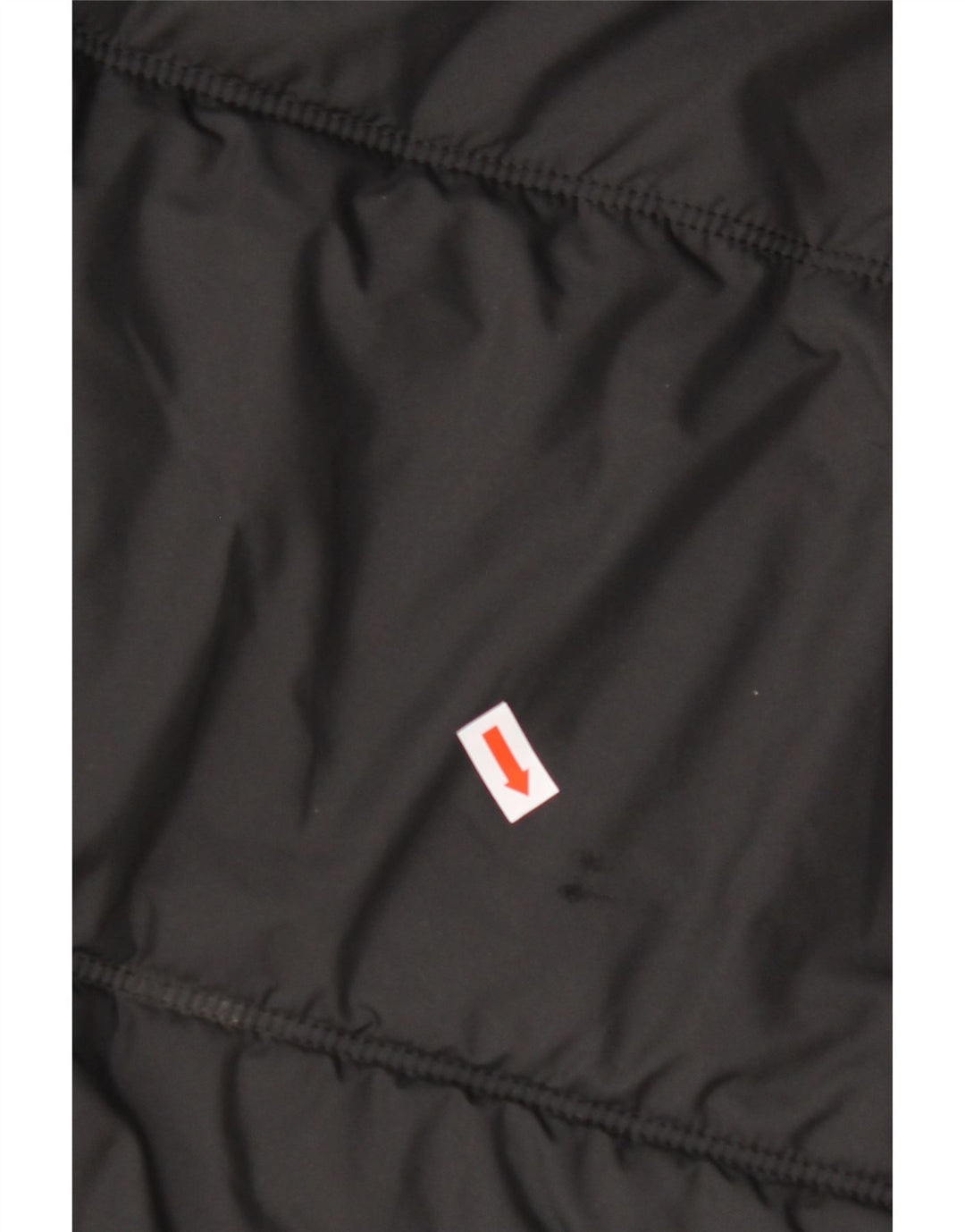 JACK WOLFSKIN Giacca imbottita con cappuccio da uomo UK 40 poliestere nero medio