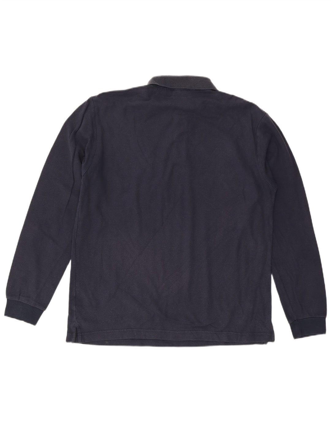 Polo da uomo a maniche lunghe FILA grande blu navy