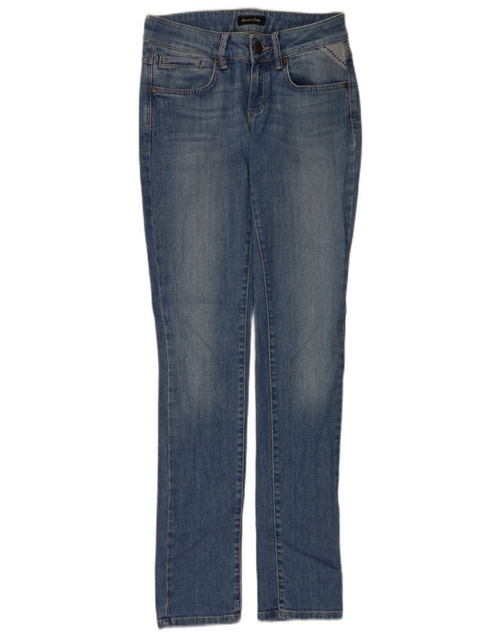 Jeans slim da donna Massimo Dutti W26 L32 cotone blu