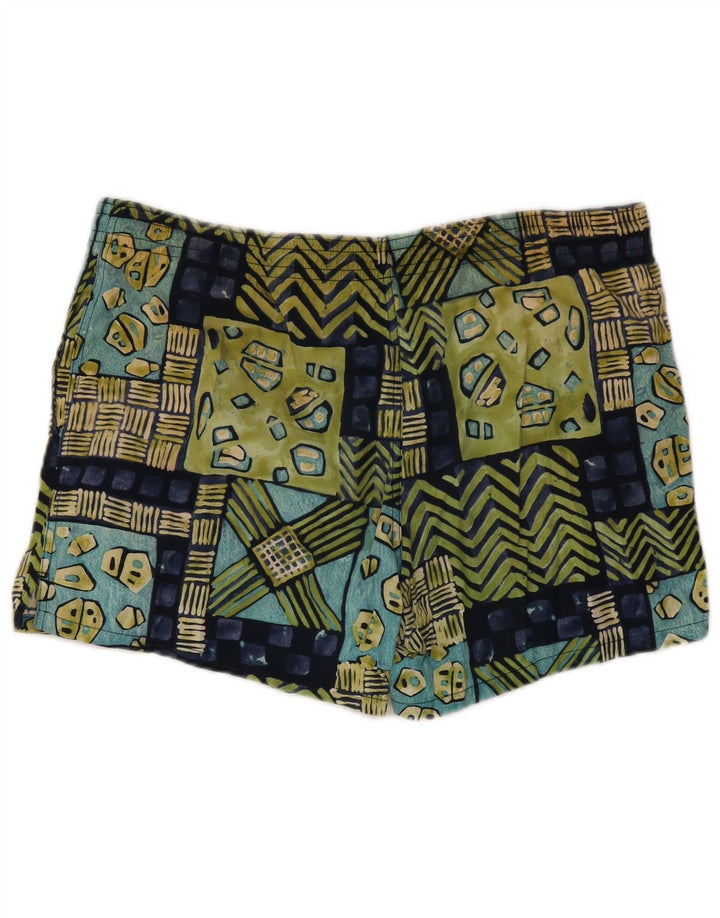Pantaloncini da bagno da uomo Fila grandi in cotone geometrico multicolore