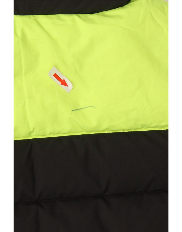 Gilet imbottito Nike da bambino, 8-9 anni, piccolo, in poliestere color block nero