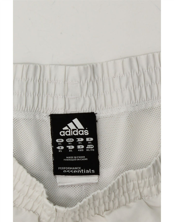 ADIDAS Mens Sport Shorts XL  White Polyester