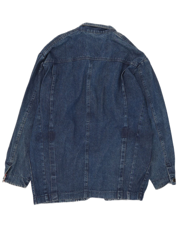 Giacca di jeans vintage da uomo UK 42 XL Blu