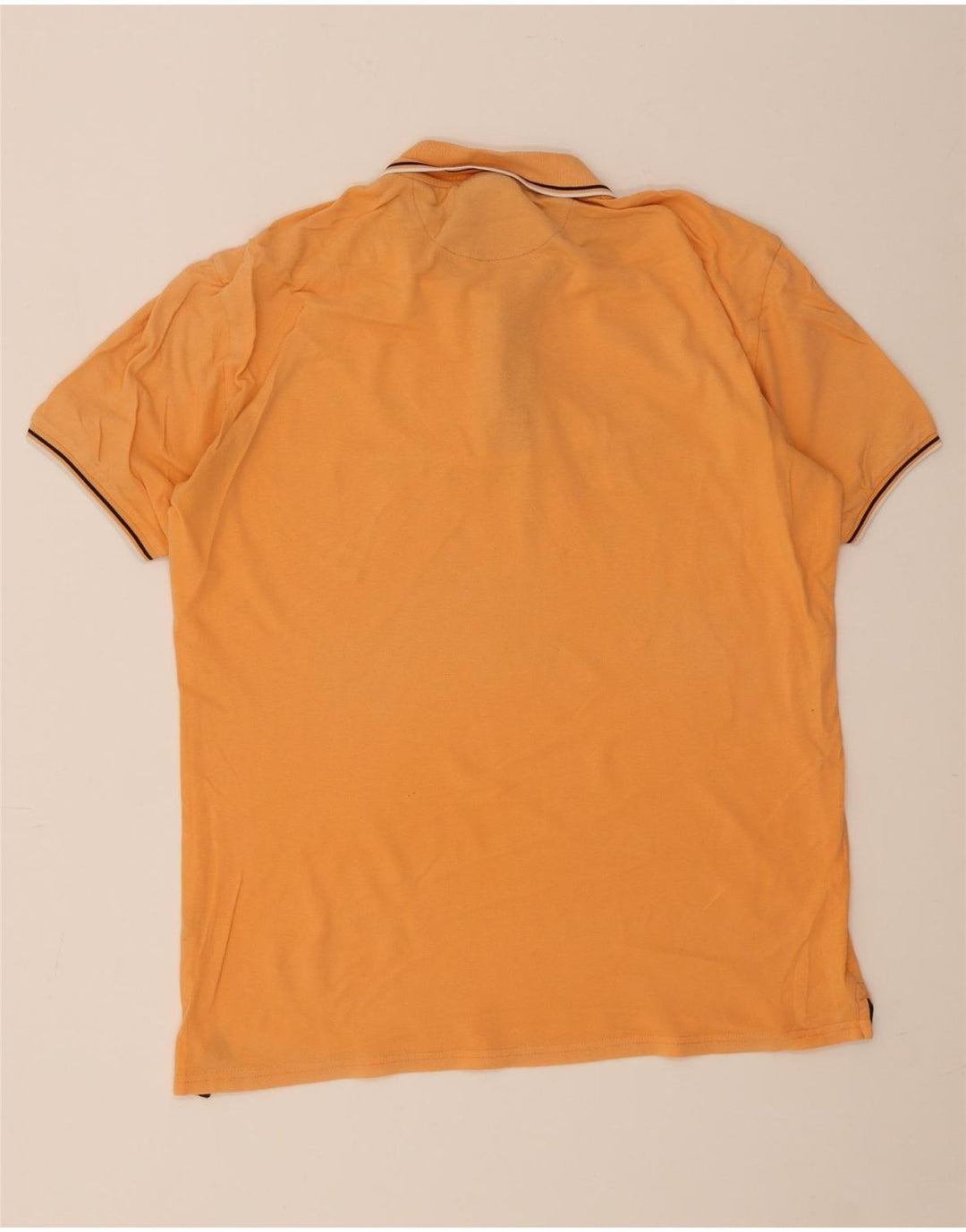 Polo da uomo Champion XL a righe arancioni