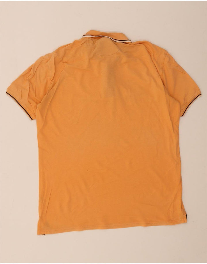 Polo da uomo Champion XL a righe arancioni