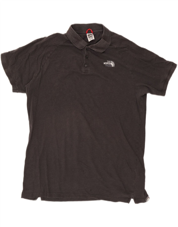 Polo da uomo The North Face 2XL in cotone grigio