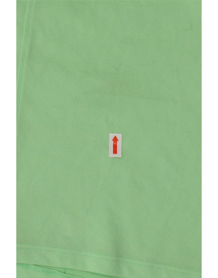 T-shirt grafica da uomo UNDER ARMOUR Top piccolo in poliestere color block verde