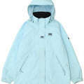 Giacca antipioggia con cappuccio da donna Helly Hansen UK 18 XL poliestere blu