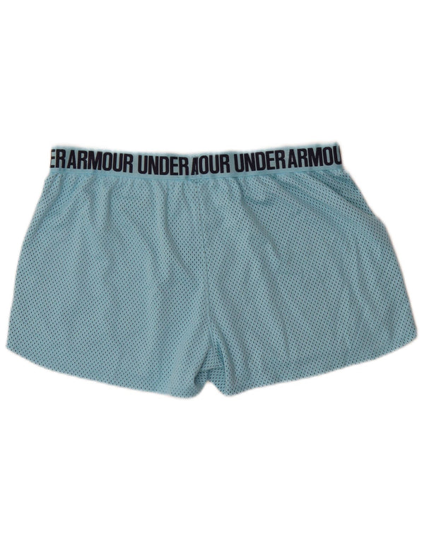 Pantaloncini sportivi Under Armour da donna Heat Gear Graphic UK 14 Large Blue Spotted