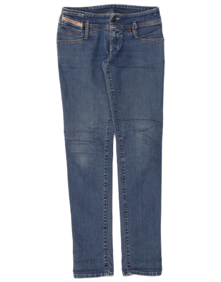 Jeans slim da donna Diesel W27 L32 cotone blu